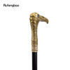 Coppery Eagle Head Luxury Decorative Walking Cane Elegant Fashion Cane Cosplay Alloy Crosier Vintage Walking Stick 93cm