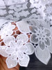 Guipure Lace Fabric Nigeria Cord Fabric With Sequins African White Sequence Lace Fabric 2024 5 Yards For Party Dress Sew 3036A Guipure Lace Fabric Nigeria Cord Fabric With Sequins African White Sequence Lace Fabric 2024 5 Yards For Party Dress Sew 3036A