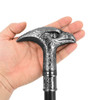 Fashion Eagle Falcon Walking Cane Stick Elegent Eagle Head Metal Cane Walking Canes Man Hand Free Cane Crutch for Men 92cm