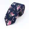 New Floral Elegant Tie For Men Women 100% Cotton Beautiful Flower Paisley Necktie Narrow Skinny Cravat Wedding Casual Corbatas