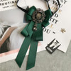 Rhinestone Bow Tie Women's Graduation Photo Student School Uniform Tie Ribbon Sweet Literary and Art Plaid Bowtie Collar Flower Rhinestone Bow Tie Women's Graduation Photo Student School Uniform Tie Ribbon Sweet Literary and Art Plaid Bowtie Collar Flower