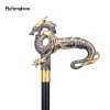 Gold Black Luxury Dragon Walking Cane Fashion Decorative Walking Stick Gentleman Elegant Cosplay Cane Knob Crosier 93cm Gold Black Luxury Dragon Walking Cane Fashion Decorative Walking Stick Gentleman Elegant Cosplay Cane Knob Crosier 93cm