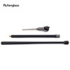 Silver Dragon Claw Grasp Black Glass Ball Walking Stick with Hidden Plate Self Defense Fashion Cane Cosplay Crosier Stick 93cm