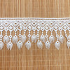 Water Soluble Embroidery Milk Silk Tassels lace DIY Polyester Sewing Garment Curtain Home Furnishing Skirt Clothes Accessories