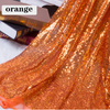 Encrypted 3mm Sequined Fabrics Flashing Chip Embroidered Mesh Wedding Tablecloth Decoration Stage Performance Dress Fabric