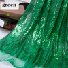 Encrypted 3mm Sequined Fabrics Flashing Chip Embroidered Mesh Wedding Tablecloth Decoration Stage Performance Dress Fabric