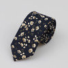 Floral 100% Cotton Neck Tie Beautiful Mens 6cm Dress Wedding Accessories Party Tuxedo Shirt Tie Gift Fashion Male Necktie Cravat