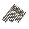 12PCS 4.2 mm Arrow Head DIY 80 100 120 Grain Bullet Point Tip For ID