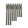 12PCS 4.2 mm Arrow Head DIY 80 100 120 Grain Bullet Point Tip For ID