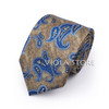 Retro Paisley Silk Touch Polyester Tie Print 7.5cm Necktie Luxury Floral Plaid Dot Cravat Banquet Suit Tuxedo Gift Men Accessory