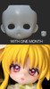 OB11 Doll No Make Up Face Open Eyes Accessories DIY Obitsu11