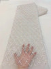 African Sequins Lace Fabric 2023 5 Yards High Quality French Nigerian Groom Lace Fabric For Sewing Dress Wedding Party African Sequins Lace Fabric 2023 5 Yards High Quality French Nigerian Groom Lace Fabric For Sewing Dress Wedding Party
