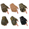 Outdoor tactical gloves military half-finger fishing riding sports unisex weightlifting riding