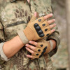 Outdoor Tactical Gloves Sport Gym Fingerless Gloves Half Finger Type Military Men Combat Gloves Shooting Hunting Camping Glove