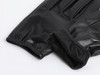 Spring Autumn Winter Goat Leather All Fingers Touch Screen Customized High-End Black Long Glove Shand Warmer Men Tactical Army