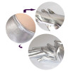 Gold Silver Wet Look Fake Leather Metallic Gloves Evening Party Performance Mittens Women Sexy Elbow Length Long Latex
