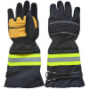Long Sleeve Heat Resistant Gloves Fireproof Protection Kevlar Black Yellow Unlined Firefighters Firefighting