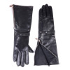 Long Leather Glove Men Winter Sheepskin Defense 40cm Opera Mitt Male Side Zipper Three Lined Fullfinger Handmuff Luva De Couro Long Leather Glove Men Winter Sheepskin Defense 40cm Opera Mitt Male Side Zipper Three Lined Fullfinger Handmuff Luva De Couro