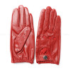 Pure Leather Glove For Men Male Top Quality Holes Locomotive Thin Mittens Elastic Wrist Red/Black/Dark Brown Driving Luva Pure Leather Glove For Men Male Top Quality Holes Locomotive Thin Mittens Elastic Wrist Red/Black/Dark Brown Driving Luva
