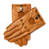 Fashion Accessories Male Spring Genuine Leather Glove Men Real Sheeskin Black/Brown Thin Luva Driving Riding Deri Eldiven Holes