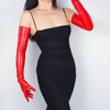 REAL LEATHER GLOVES TECH Lambskin 28" 70cm Extra LONG Black Fitted Touchscreen LLDLLNT REAL LEATHER GLOVES TECH Lambskin 28" 70cm Extra LONG Black Fitted Touchscreen LLDLLNT