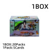 KAYOU NARUTO Uchiha Sasuke Anime characters Collection flash  card Box card Children's board game toys Christmas birthday gift