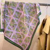 2023 Luxury Silk Skinny Scarf Bag Handle Ribbon Ladies little cat Print Headband Small Hair Scarves Band Female handkerchief 2023 Luxury Silk Skinny Scarf Bag Handle Ribbon Ladies little cat Print Headband Small Hair Scarves Band Female handkerchief