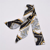 Small Silk Scarf For Women 2021 New Print Handle Bag Ribbons Brand Fashion Head Scarf Small Long Skinny Scarves Wholesale