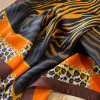 New Satin Shawl Design Wild leopard Print Silk Square Women neck scarves Wrap Headkerchief Beach Hair Band women's bandana New Satin Shawl Design Wild leopard Print Silk Square Women neck scarves Wrap Headkerchief Beach Hair Band women's bandana