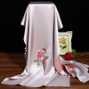 Silk Shawl female wild spring, autumn and winter retro scarf embroidered wedding with dual-use mother silk scarf Silk Shawl female wild spring, autumn and winter retro scarf embroidered wedding with dual-use mother silk scarf