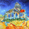 DANKEYISI Van Gogh Oil Painting Real Silk Scarf Square 90*90cm Big Fashion Women Scarf Luxury Brand Designer Scarves Female Wrap