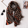 Plaid Scarf For Women Summer Sun Protection Spring Autumn Fashion Shawl Thin Cotton Linen Silk Scarf Big Size 180*90cm