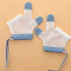 1 Pair Infant Children Anti Biting Eat Hand Protection Gloves Prevent Baby From Fingers Helps Stop Sucking Nails Harmless Suit