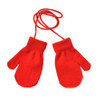 Winter Baby Gloves Warm Mittens Children Full Finger Gloves for 1-3Y Kids Hanging Neck Winter Gloves Newborn Baby Accessories