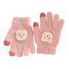 Winter Warm Knitted Cartoon Bear Baby Mittens for Kids Boy Girl Children Toddle