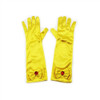 Dance Children Crystal Princess Bow Girls Party Gloves Kid‘s Gloves Stage Mitten Long Mitts