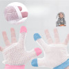 1 Pair Baby Prevent Bite Fingers Nails Gloves for Children Infant Thumb Fingers Sucking Stop Gloves Kids Anti Biting Eat Hands