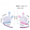 1 Pair Baby Prevent Bite Fingers Nails Gloves for Children Infant Thumb Fingers Sucking Stop Gloves Kids Anti Biting Eat Hands