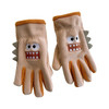 Cartoon Plush Gloves Warm & Funny Design Gloves Baby Girls Boys Handwear Comfortable Wearing Gloves for Kids Gift
