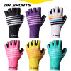 DH SPORTS Professional Men Women Half Finger Cycling Gloves MTB Road Riding Fishing Gloves Anti-Slip Camping Hiking Gloves Nylon