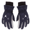 Children Skiing Cycling Gloves Toddler Thick Warm Mittens Bear Face Gloves