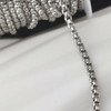 No Fade 2Meters Stainless Steel Chains for Jewelry Making DIY Necklace Bracelet Accessories Gold Chain Lips Beads Beaded Chain