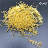 100-200pcs/Lot Eye Head Pins 15/20/25/30/35/40/45/50/60mm Eye Pins Findings For Diy Jewelry Making Jewelry Accessories Supplies