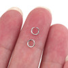 200pcs Stainless Steel Open Jump Rings For Jewelry Making Supplies DIY O-ring Connectors For Jewelry Materials Parts Wholesale