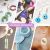 Upgraded Crystal Clear UV Resin Hard Low Odor Ultraviolet Epoxy Resin UV Light Cure Solar Sunlight Activated Jewelry Craft