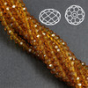 AAA Quality Crystal Glass Faceted Beads 3 4 6 8 10mm Rondelle Spacer Bead Jewelry Making Supply for DIY Beading Projects