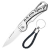 1PC Creative Tactical Folding Blade Stainless Steel Hand Tool Pocketknives Knife Multitool Keychain Creative Key Chains