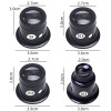 4pcs/set Eye Loupe Magnifiers 5x/10/15x/20x Watch Repair Tool Kit Jewelry Loupe Eyepiece Magnifiying Glass Watchmaker Tools