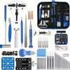 185pcs Watch Repair Kit, Professional Watch Battery Replacement ToolWatch Link And Back Removal Tool, Spring Bar Tool Set