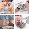 185pcs Watch Repair Kit, Professional Watch Battery Replacement ToolWatch Link And Back Removal Tool, Spring Bar Tool Set